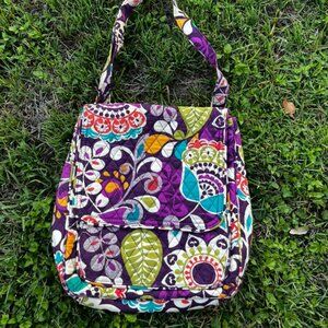 Vera Bradley Hipster crossbody bag in "Plum Crazy"